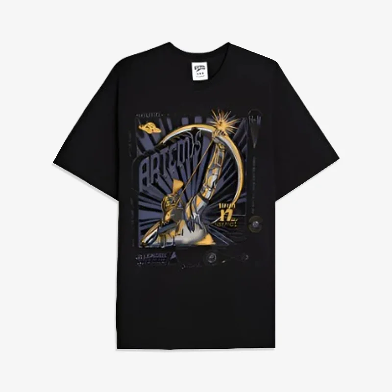 Long sleeve – Full-length sleeve, great for layeringBILLIONAIRE BOYS CLUB | BB ARTEMIS POSTER SS TEE { BLACK