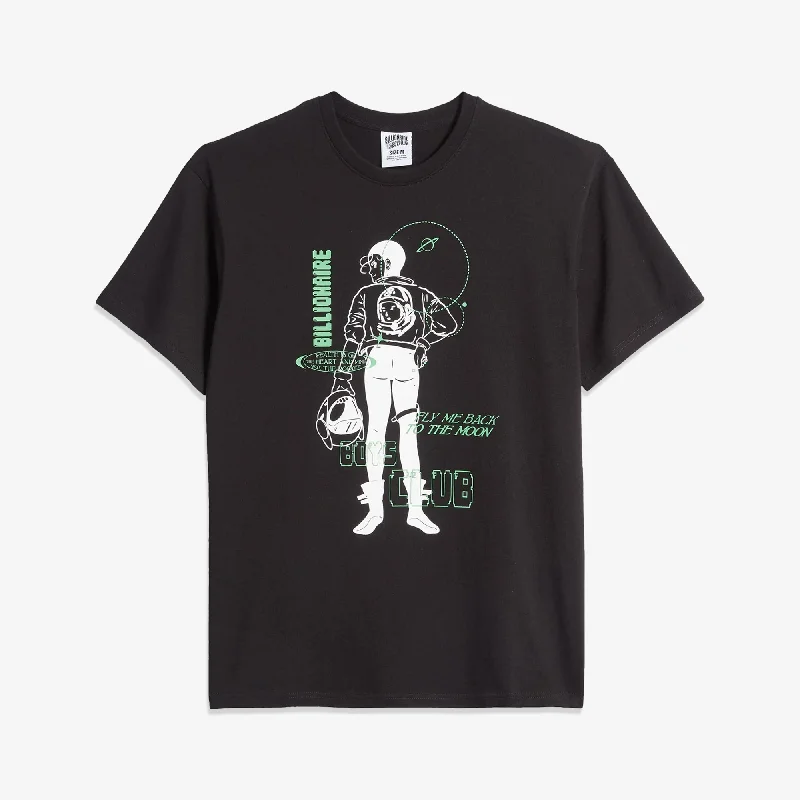 Graphic tee – T-shirt with printed designs, logos, or imagesBILLIONAIRE BOYS CLUB | BB FAREWELL SS TEE { BLACK