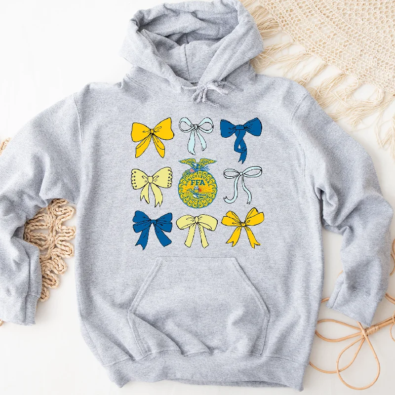 Hooded sweatshirt – Sweatshirt with an attached hood for extra warmth and styleBow FFA Emblem Hoodie (S-3XL) Unisex - Multiple Colors!