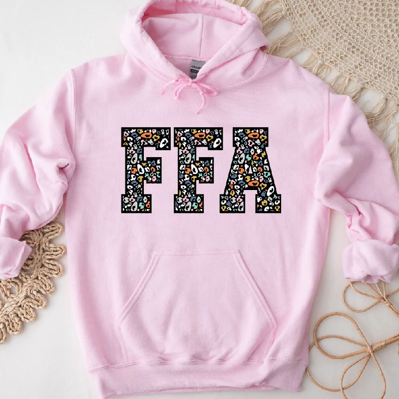 Pullover hoodie – Hoodie without a zipper, worn by pulling over the headColorful Cheetah FFA Hoodie (S-3XL) Unisex - Multiple Colors!