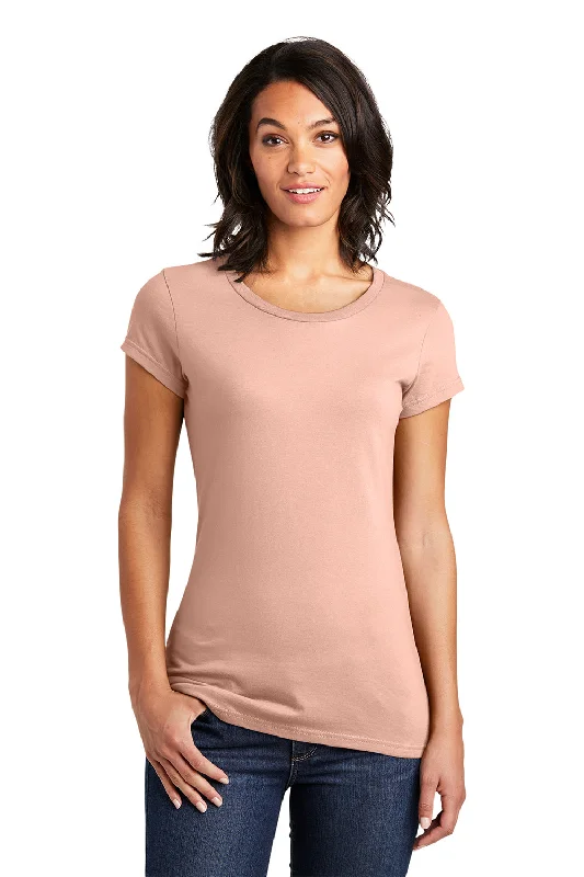 Crew neck – Classic round necklineDistrict Womens Very Important Short Sleeve Crewneck T-Shirt - Dusty Peach