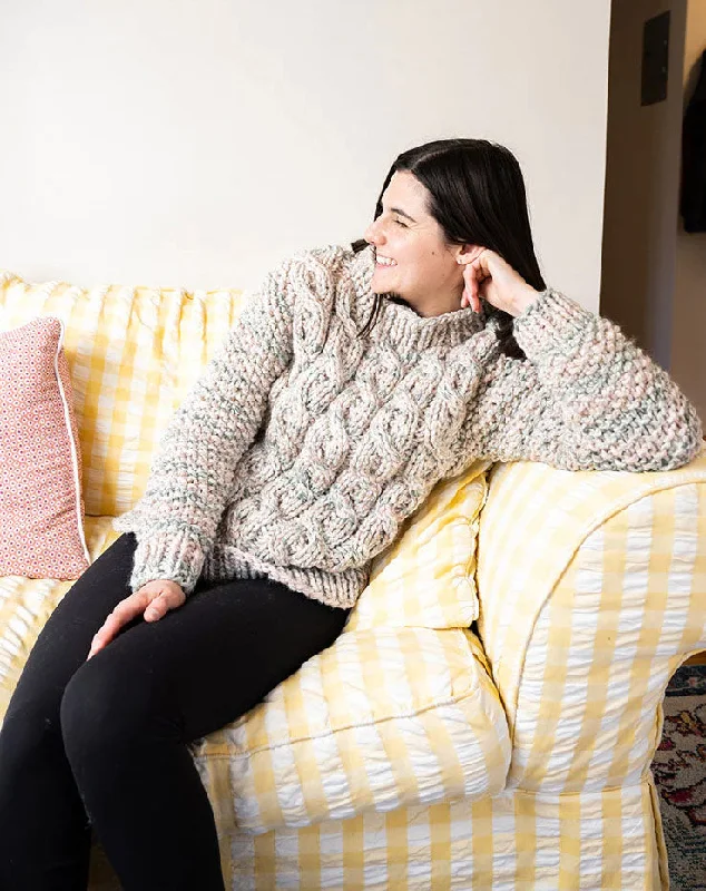 Cable knit – Featuring textured, braided patternsFree Corlears Cable Sweater Pattern