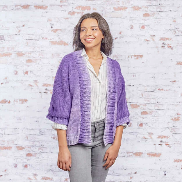 Pullover – Sweater without buttons or zippers, worn over the headFree Knit Kimono Style Jacket Pattern