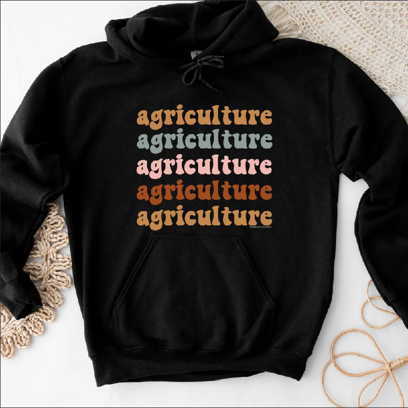 Cowl neck hoodie – Hoodie with a soft, draped collar that creates a relaxed, cozy feelGroovy Agriculture Hoodie (S-3XL) Unisex - Multiple Colors!