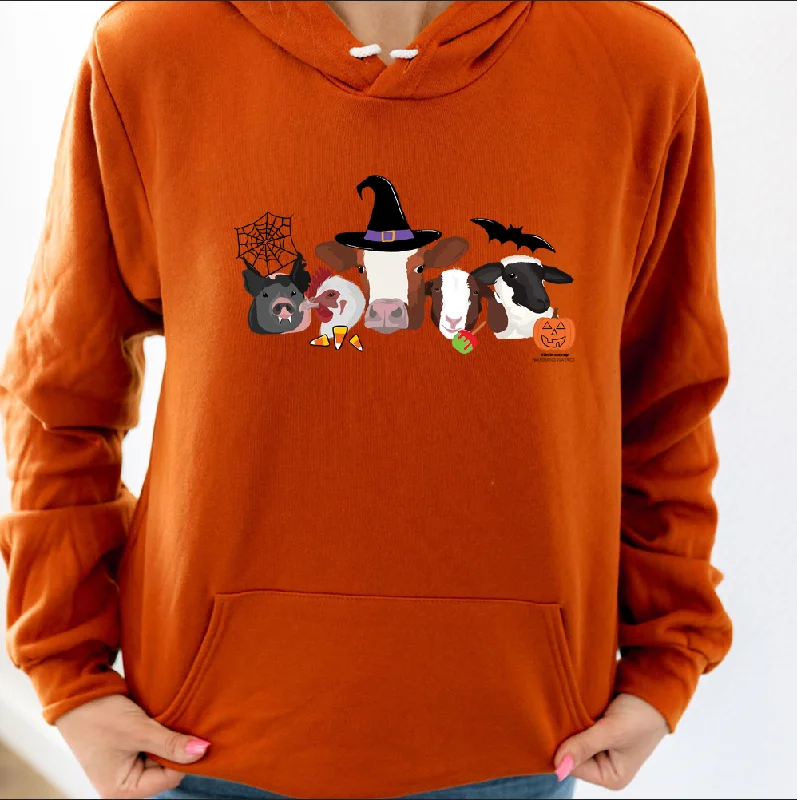 Sporty sweatshirt – Sweatshirt made from moisture-wicking or performance fabrics, ideal for active wearHalloween Herd Hoodie (S-3XL) Unisex - Multiple Colors!