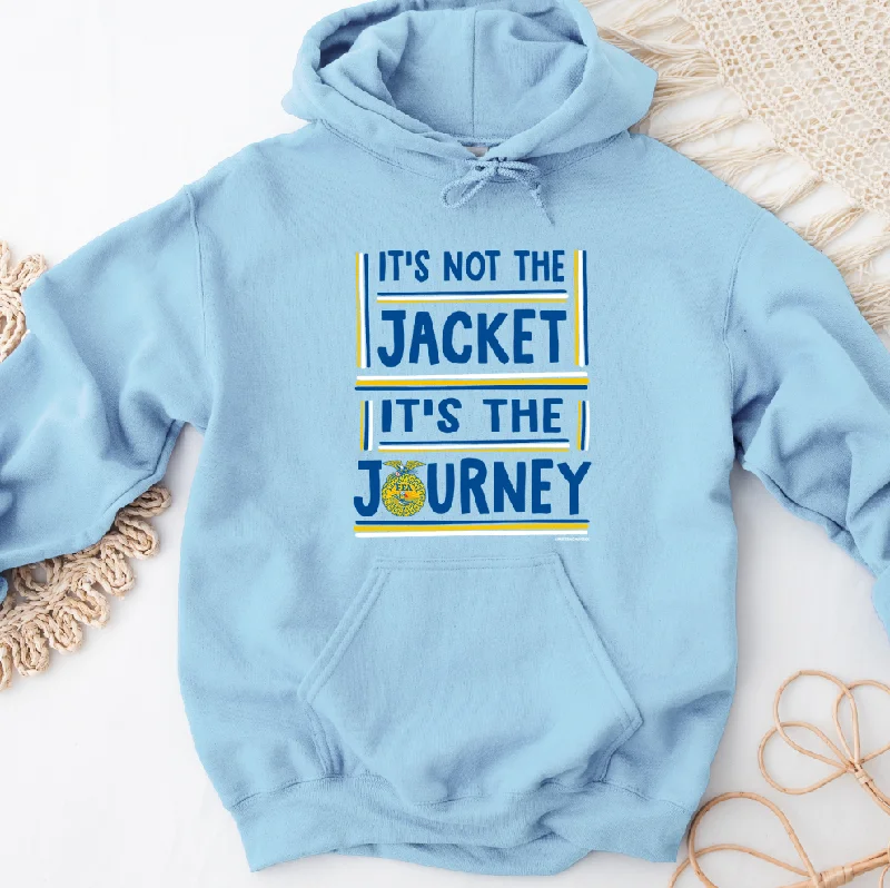 Plain/basic sweatshirt – Simple, solid-colored sweatshirt with no designsIt's Not The Jacket It's The Journey Hoodie (S-3XL) Unisex - Multiple Colors!