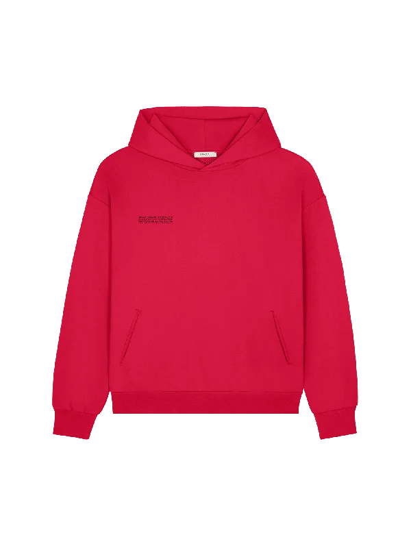 Tech hoodie – Sweatshirt made from high-tech, moisture-wicking fabrics, sometimes with built-in features like headphones or USB charging portsMens 365 Midweight Hoodie—Goji berry red