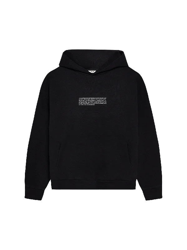 Hoodie with pockets – Hooded sweatshirt that includes a kangaroo pocket or side pocketsMens PANGAIA LAB NXT GEN Hoodie—black