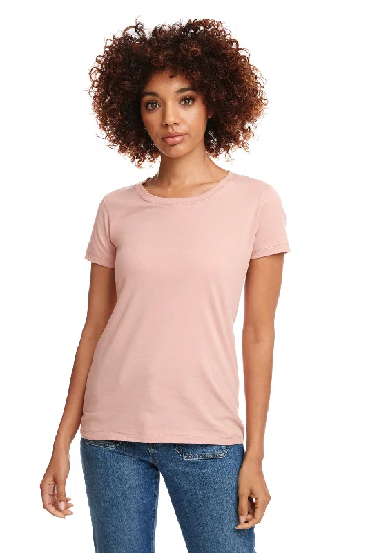 Pima cotton – Soft, high-quality cotton for a luxurious feelNext Level Womens Ideal Jersey Short Sleeve Crewneck T-Shirt - Desert Pink