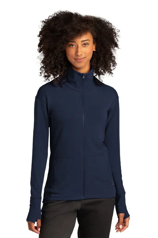 Hoodie with pockets – Hooded sweatshirt that includes a kangaroo pocket or side pocketsSport-Tek Womens Flex Fleece Moisture Wicking Full Zip Sweatshirt - True Navy Blue