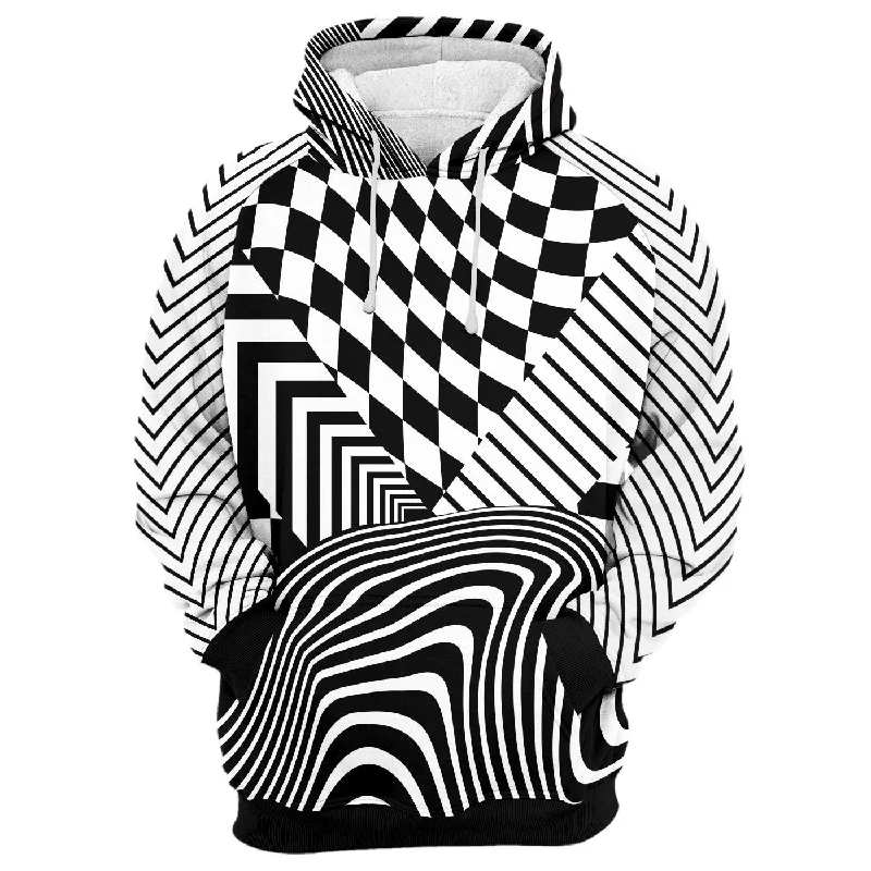 Oversized sweatshirt – Loose-fitting, relaxed fitStripes Hoodie