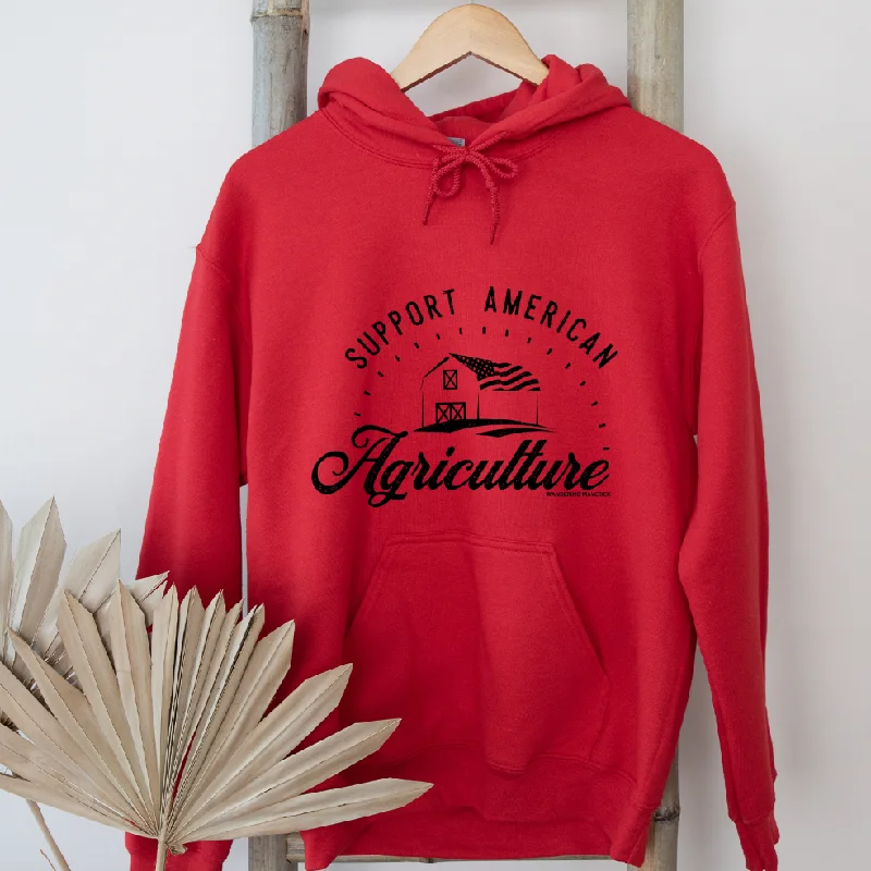 Plain/basic sweatshirt – Simple, solid-colored sweatshirt with no designsSupport American Agriculture Hoodie (S-3XL) Unisex - Multiple Colors!