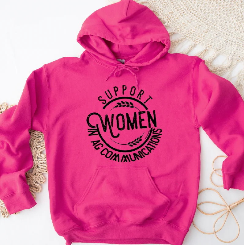 Hooded sweatshirt – Sweatshirt with an attached hood for extra warmth and styleSupport Women in Ag Communications Hoodie (S-3XL) Unisex - Multiple Colors!