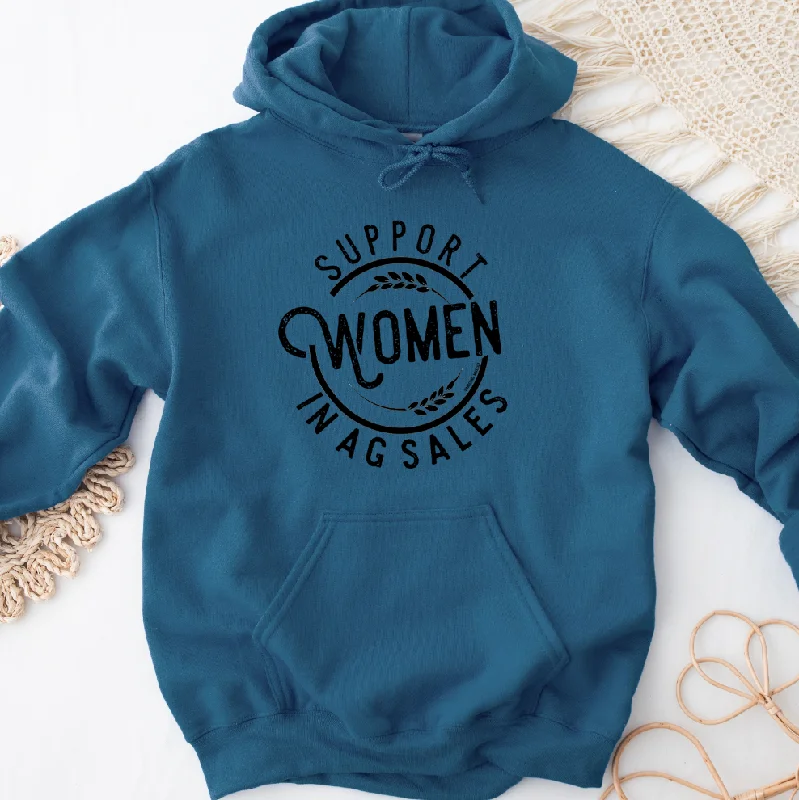 Long sleeve hoodie – Classic long-sleeve style hoodieSupport Women in Ag Sales Hoodie (S-3XL) Unisex - Multiple Colors!