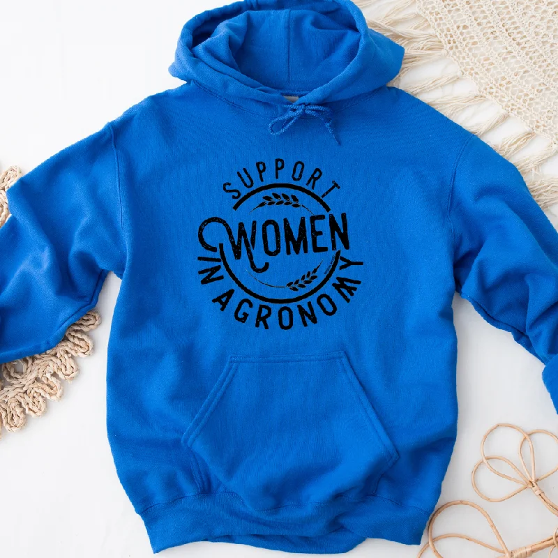 Fitted sweatshirt – Sweatshirt that fits snugly to the body, providing a more tailored lookSupport Women in Agronomy Hoodie (S-3XL) Unisex - Multiple Colors!