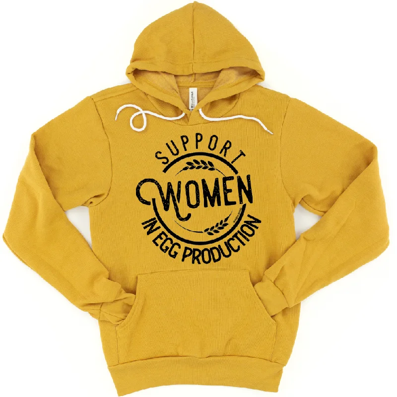 Drawstring hoodie – Hoodie with adjustable drawstrings at the hoodSupport Women in Egg Production Hoodie (S-3XL) Unisex - Multiple Colors!