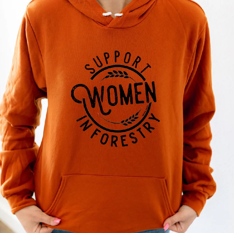 Drawstring hoodie – Hoodie with adjustable drawstrings at the hoodSupport Women in Forestry Hoodie (S-3XL) Unisex - Multiple Colors!