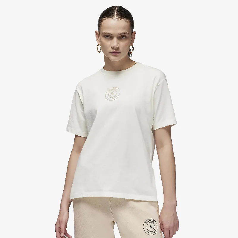 Crew neck – Classic round necklineJordan | WMN'S PARIS SAINT-GERMAIN  { SAIL